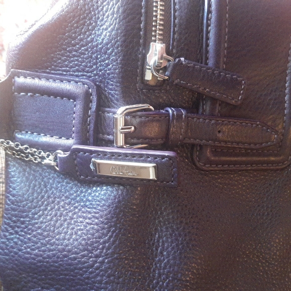 🌺COLE HAAN PEBBLED LEATHER Handbag/Crossbody - Picture 8 of 9